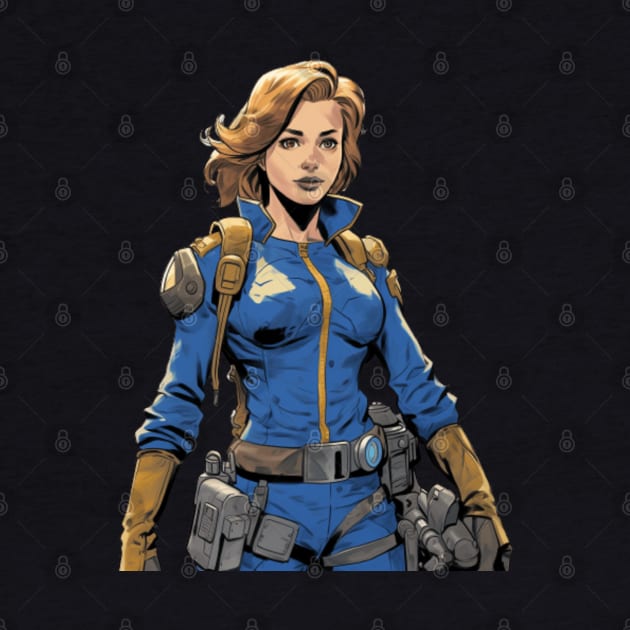 Vault Girl Wasteland by Nightarcade